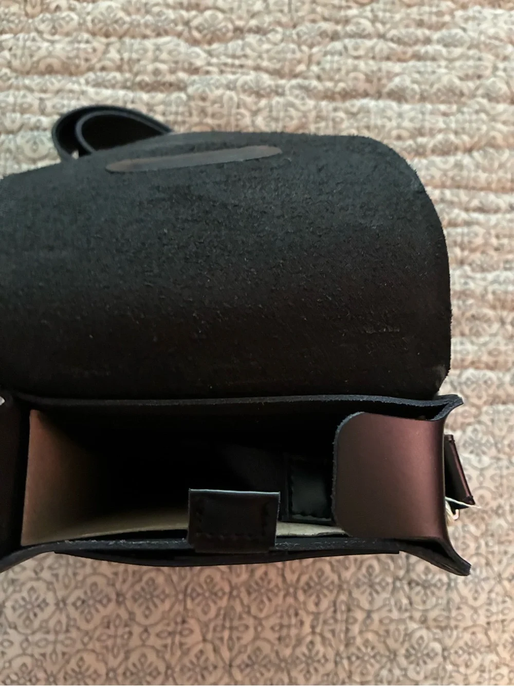 Dr. Martens Black Leather Crossbody Bag NWT